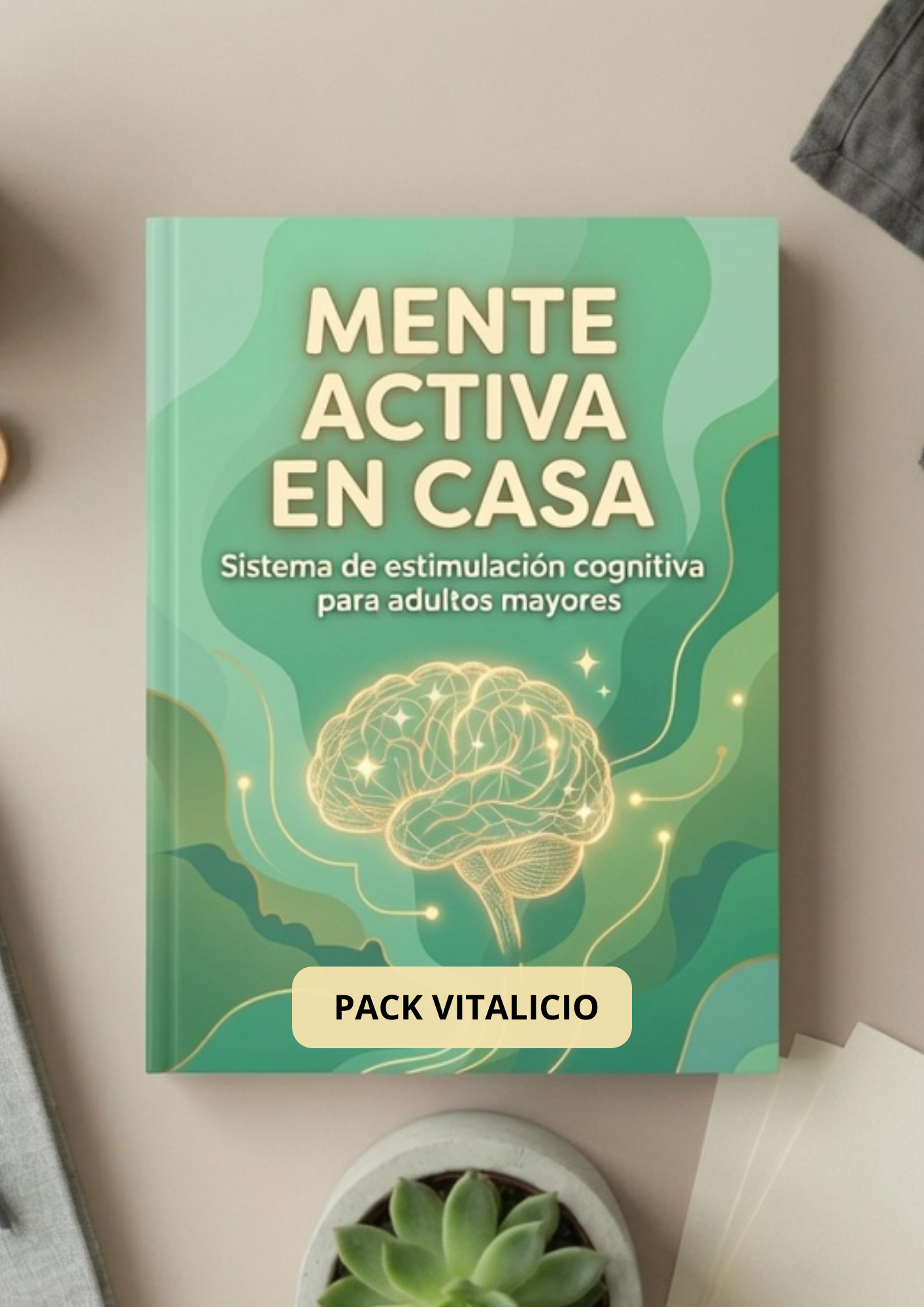 PACK VITALICIO: Ejercicios cognitivos nuevos cada semana