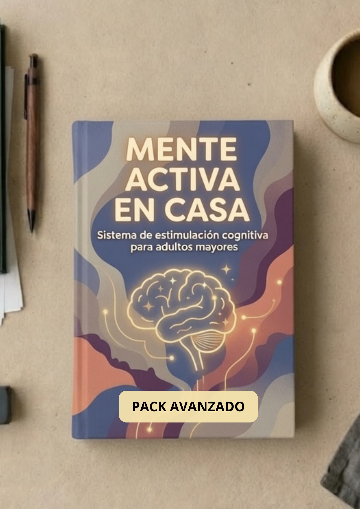 PACK AVANZADO: Sistema de estimulación cognitiva para adultos mayores