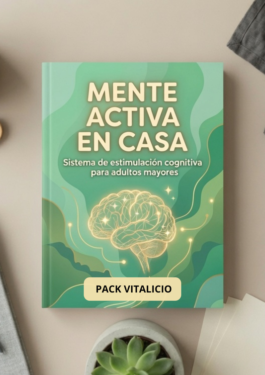 PACK VITALICIO: Ejercicios cognitivos nuevos cada semana